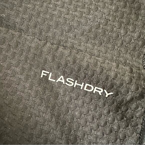 The North Face Black Mesh Workout T Shirt Size M Short Sleeve Sweatshirt - Picture 9 of 13